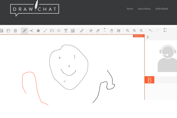 digital whiteboard drawing