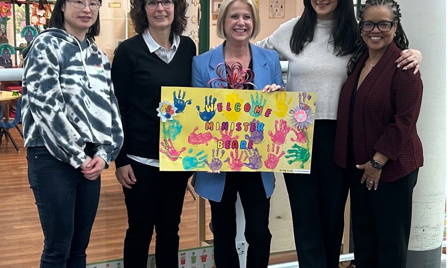 Minister Beare & MLA Arora at GD - May 2025